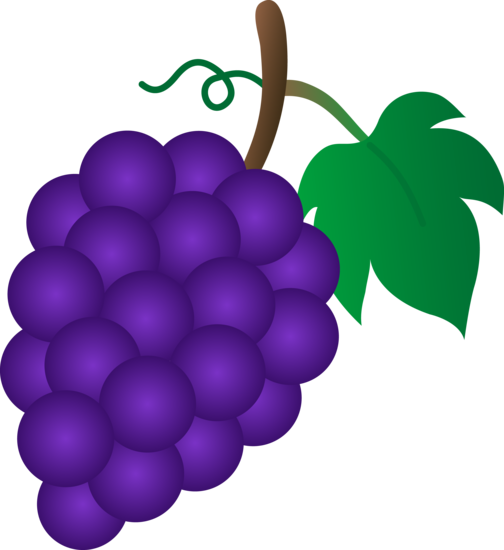 Purple Grapes Clipart #1 - Grapes Clip Art