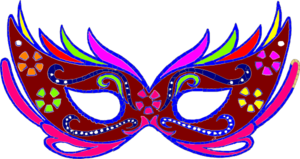 Purple Masquerade Mask - Fnc ..