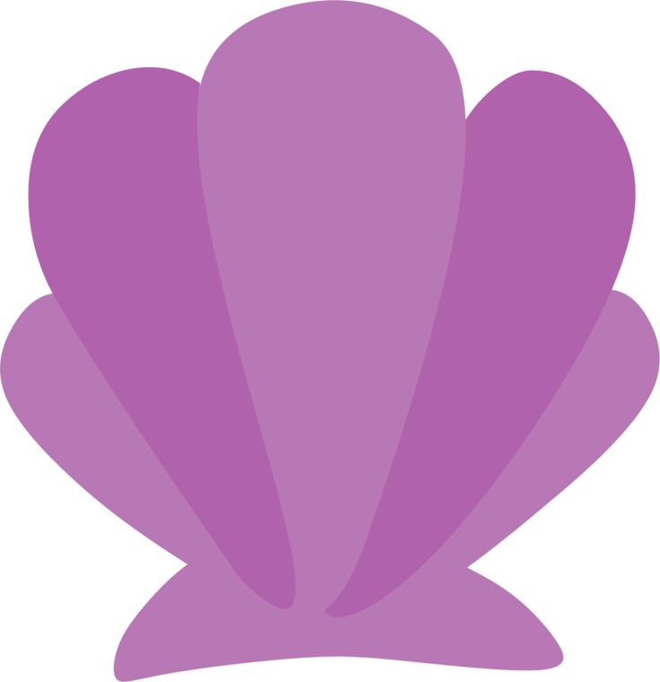 Purple Seashell Clipart