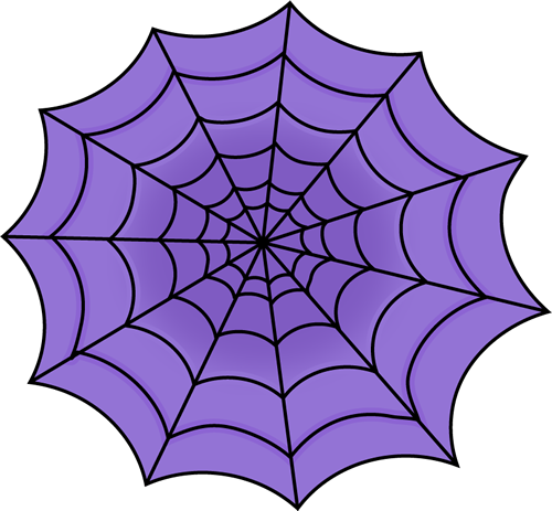 Purple Spider Web