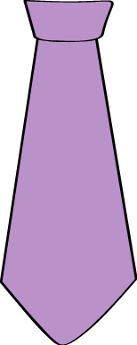 Purple Tie - Neck Tie Clip Art