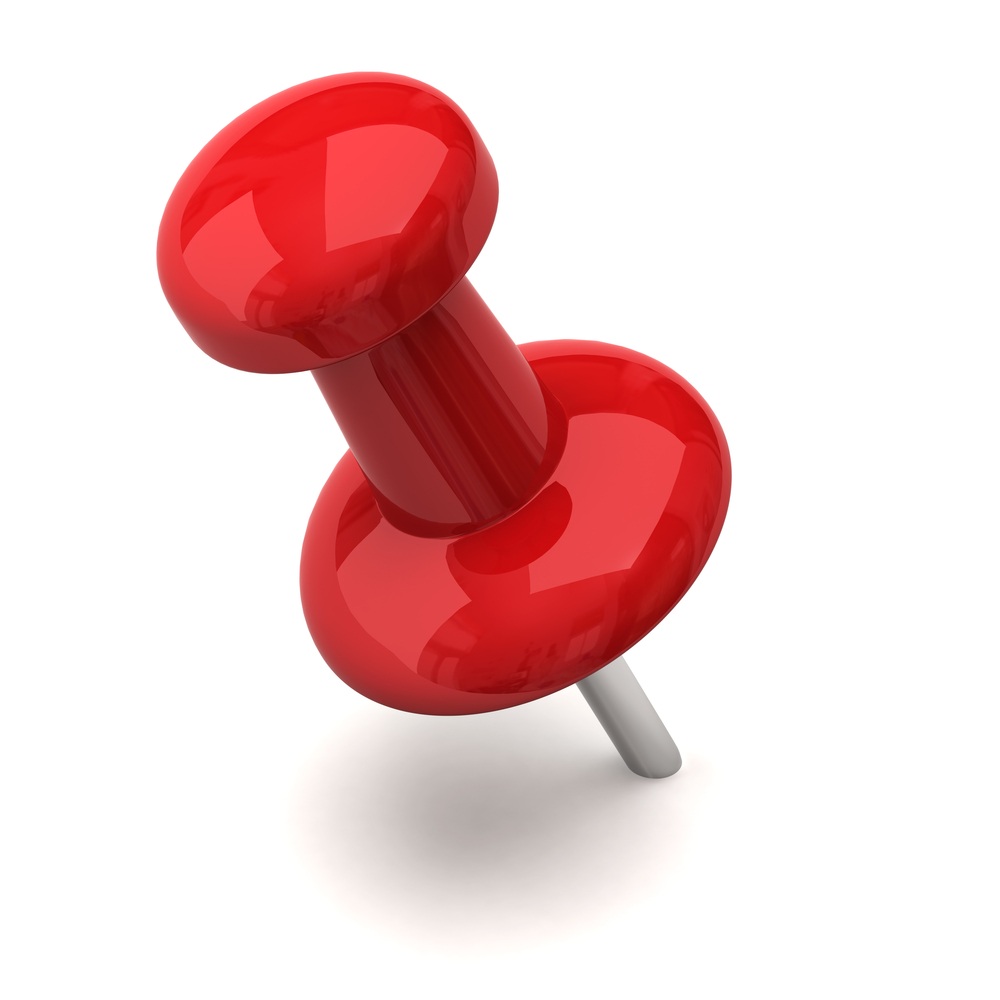 Push pin clipart hostted 2