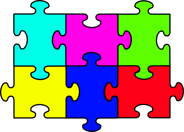 Clipart - Jigsaw-puzzle .