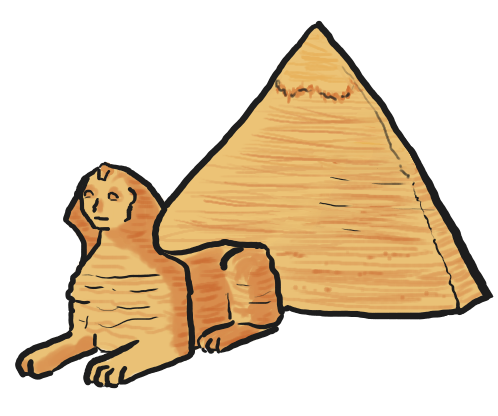 pyramid clipart