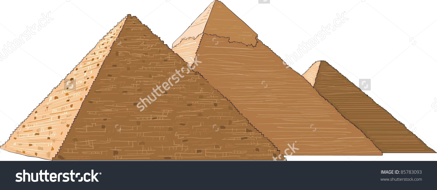 Pyramids Clip Art.3 - Pyramids Clipart