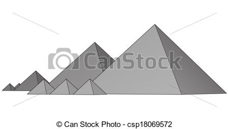 ... Pyramids From The Giza Plateau - Egypt. Cairo - Giza.