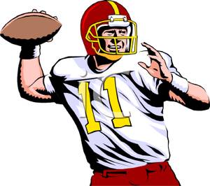 quarterback clipart - Quarterback Clipart