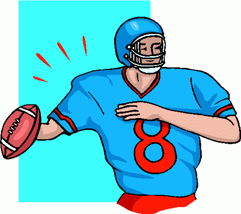 quarterback clipart