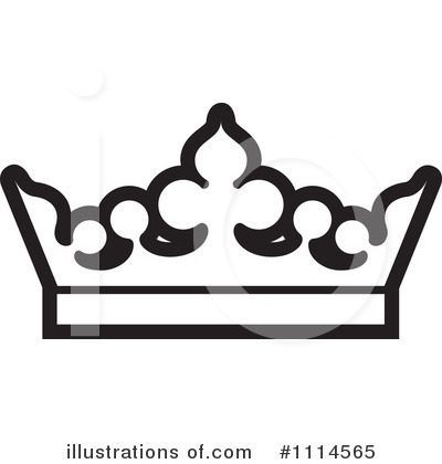 Queen Crown Clipart Black And - Crown Clipart Black And White