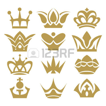 queen crown: crown collection crown set, silhouette crown set