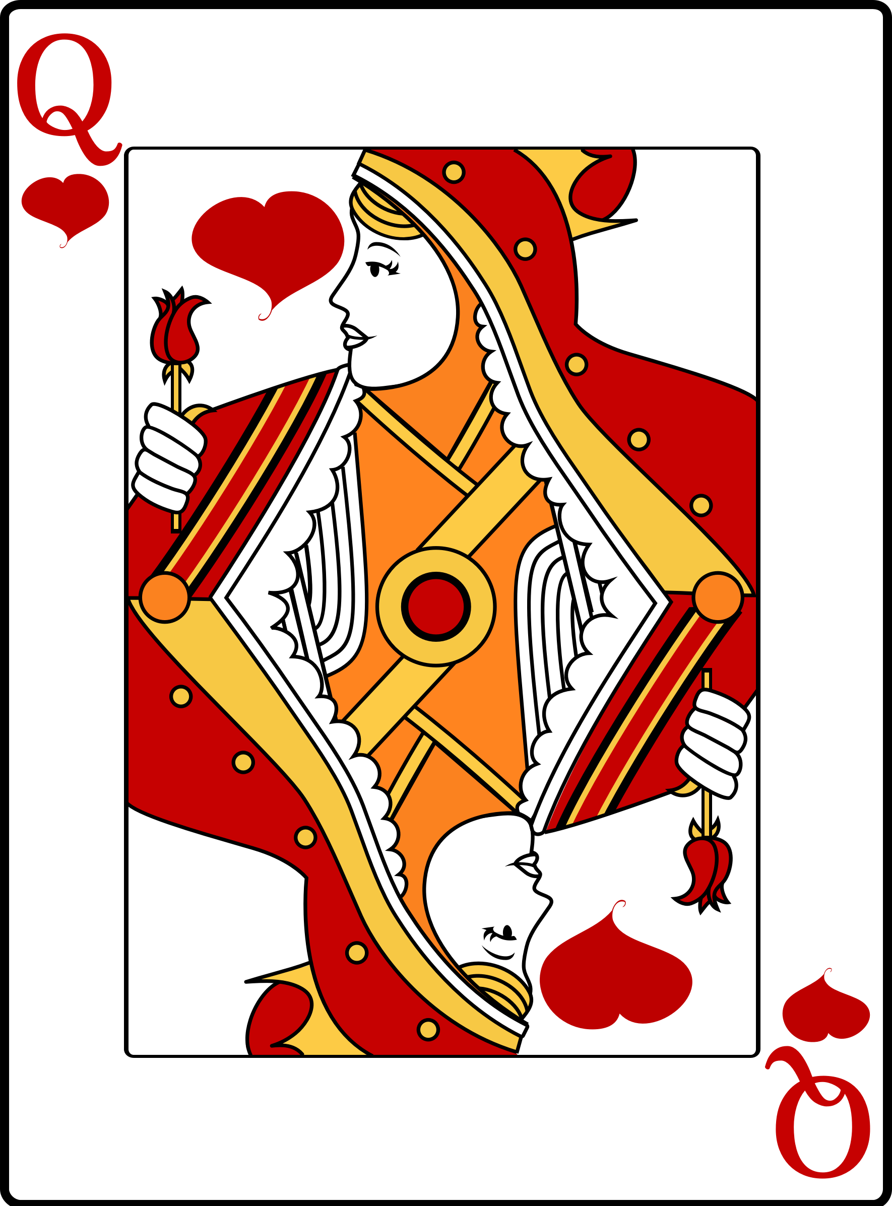 Queen Of Hearts - Queen Of Hearts Clip Art