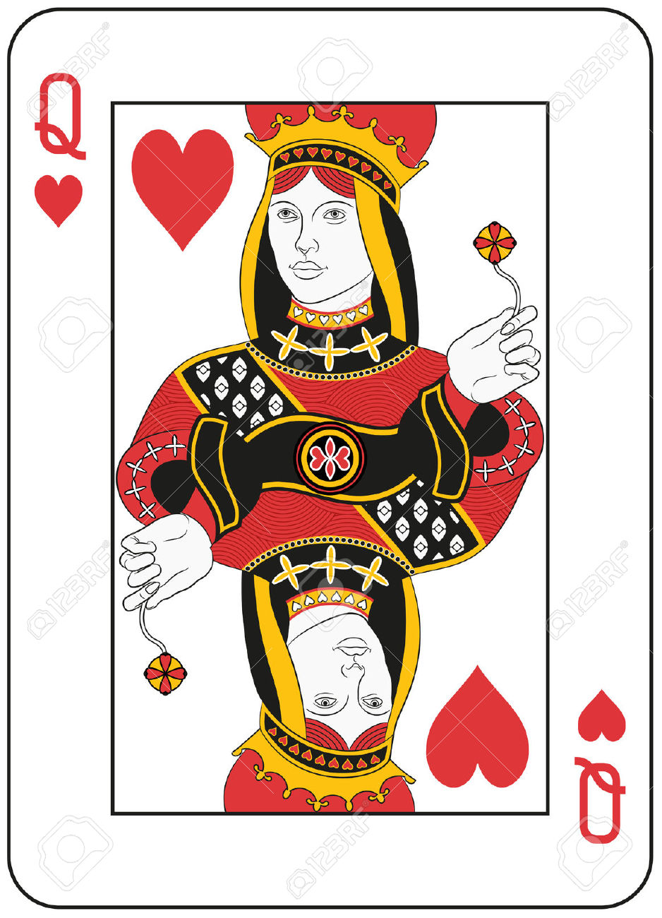 queen of hearts: Queen of hearts. Original design