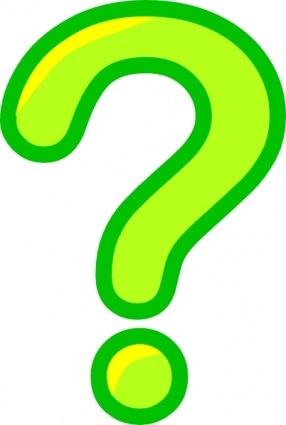 question mark black and white - Clip Art Question Mark