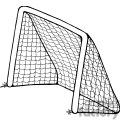 Quick View - Soccer Goal Clip Art