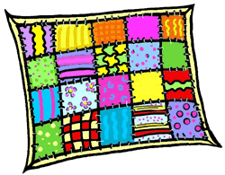 Free quilt clip art image