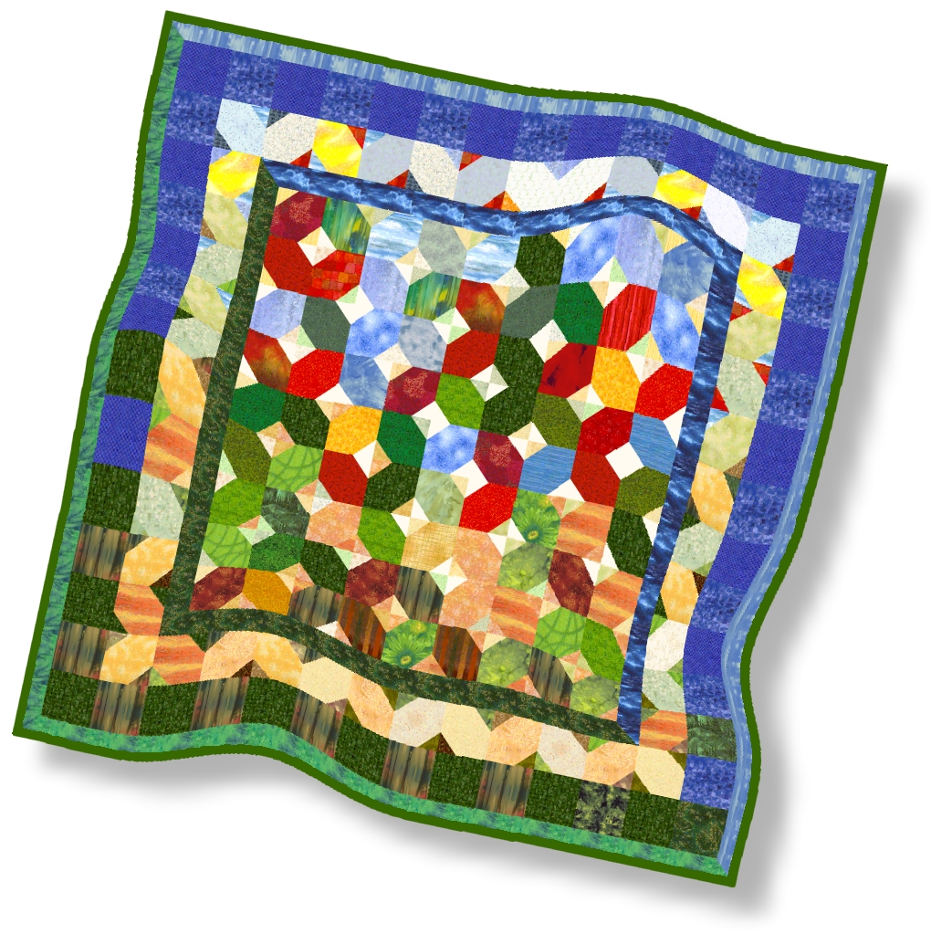 Quilt Collage Abstract Clip A