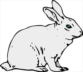 rabbit-1 - Rabbits Clipart