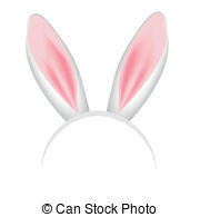 ... rabbit ears crown - crown with pink and white bunny ears.... ...