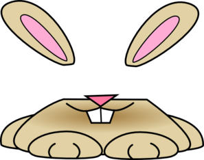 Bunny Ears Clipart Coloring P