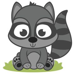 Raccoon clipart 3