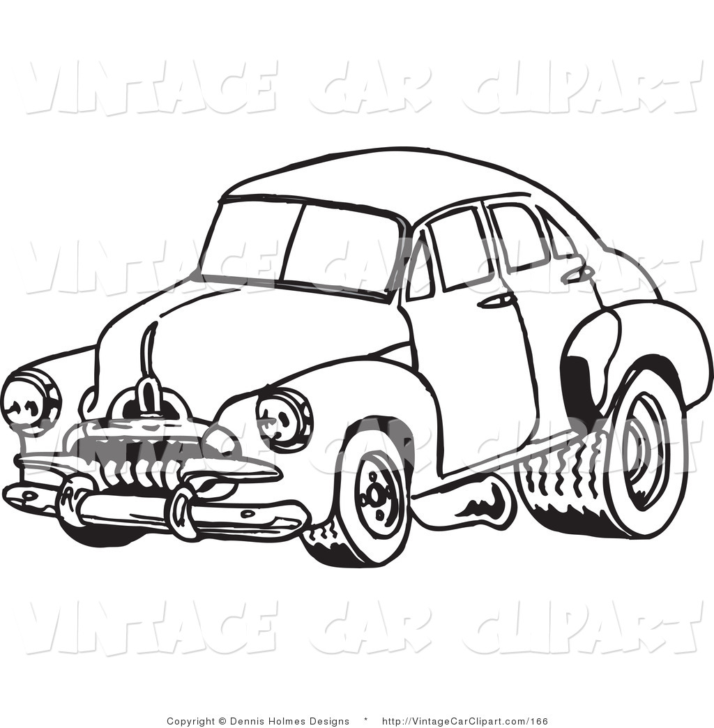 race car clipart black and white