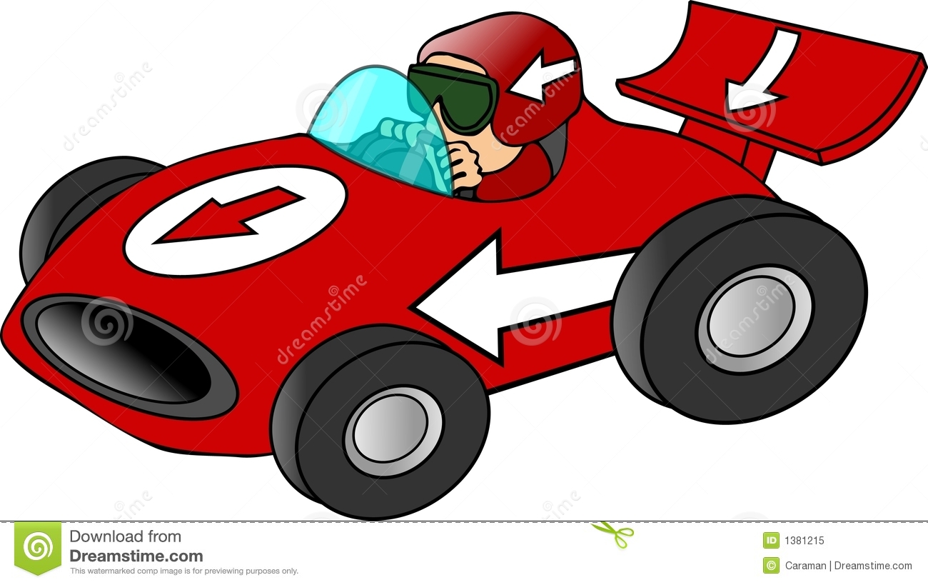 Children Race Car Clipart .