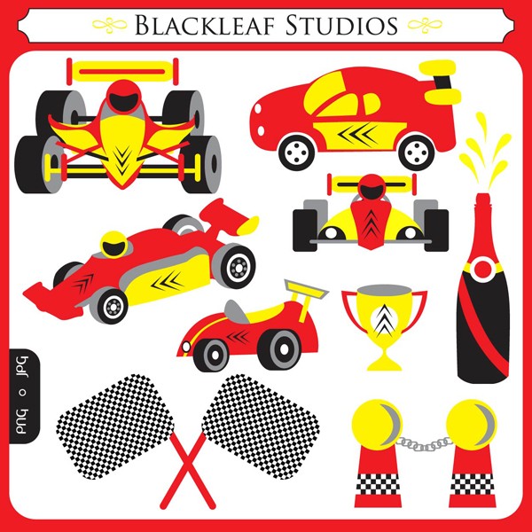 Race Track Clip Art Race Cars - Race Track Clipart