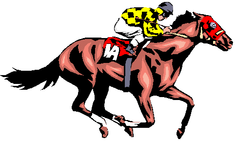 racer clipart - Horse Racing Clip Art