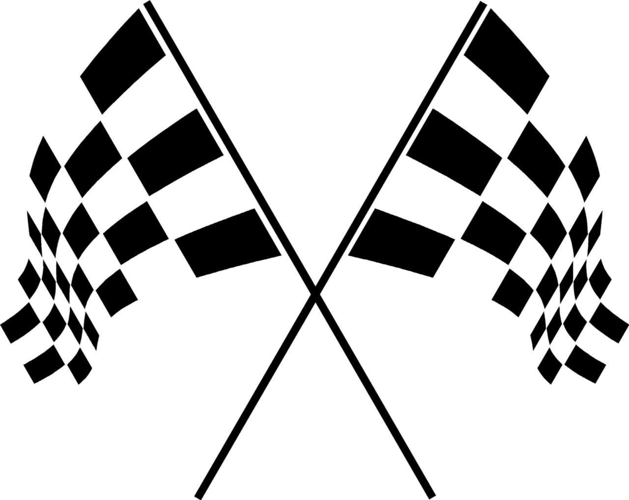 Racing Checkered Flag Clip Art ..
