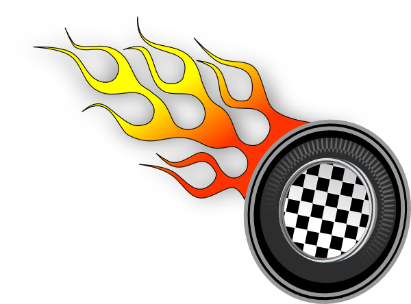 Racing Wheels Clip Art At Clker Com Vector Clip Art Online Royalty