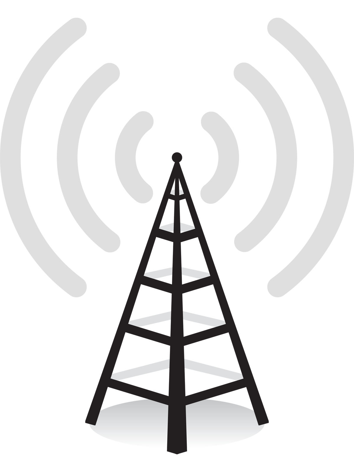 Radio Tower Logo Images u0026amp; Pictures - Becuo. Antenne clip art ...
