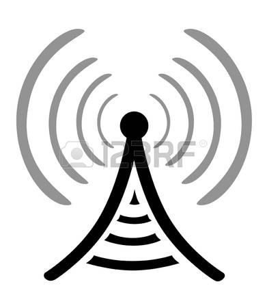 radio tower: radio antena for signal