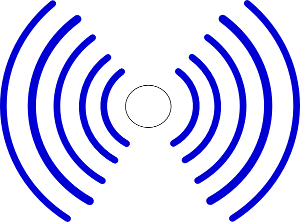 Radio Waves Clip Art At Clker - Sound Waves Clipart