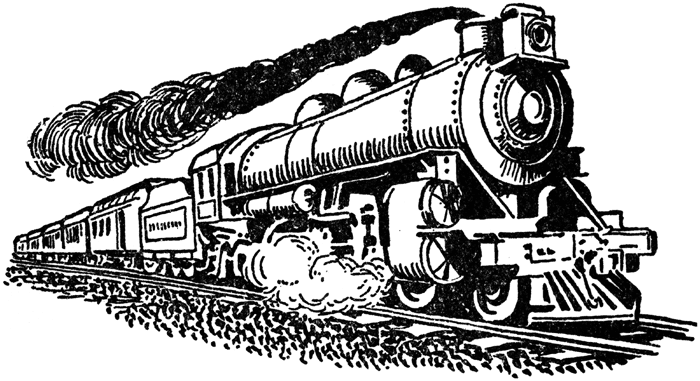 Rail Clipart - Clipart Train