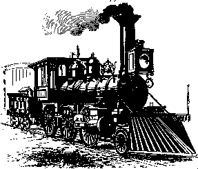 Railroad Clip Art From Steam Engine To Diesel Black And White