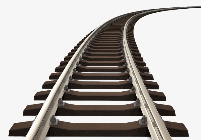railroad rail track, Railway, Rail, Track PNG Image and Clipart
