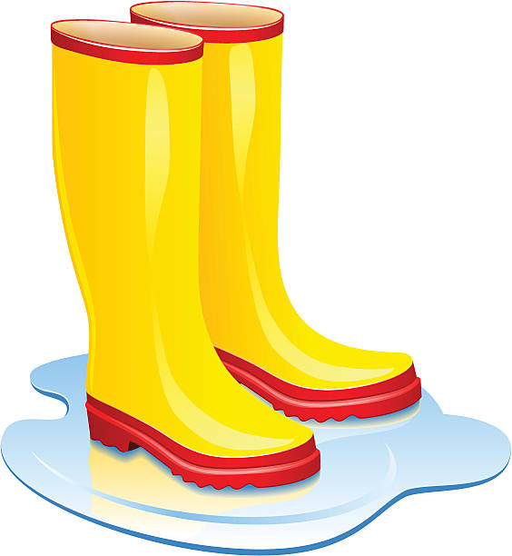 Rain boots boots clipart wet pencil and in color boots