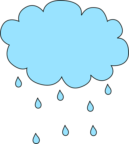 Rain Cloud - Rainy Clipart