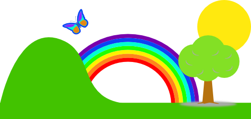 rainbow clip art - Clipart Rainbow