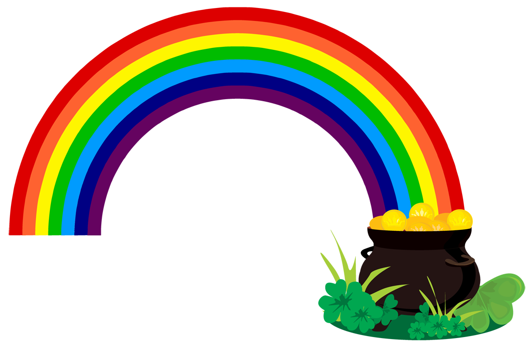 Rainbow and sun clipart free  - Rainbow Clipart