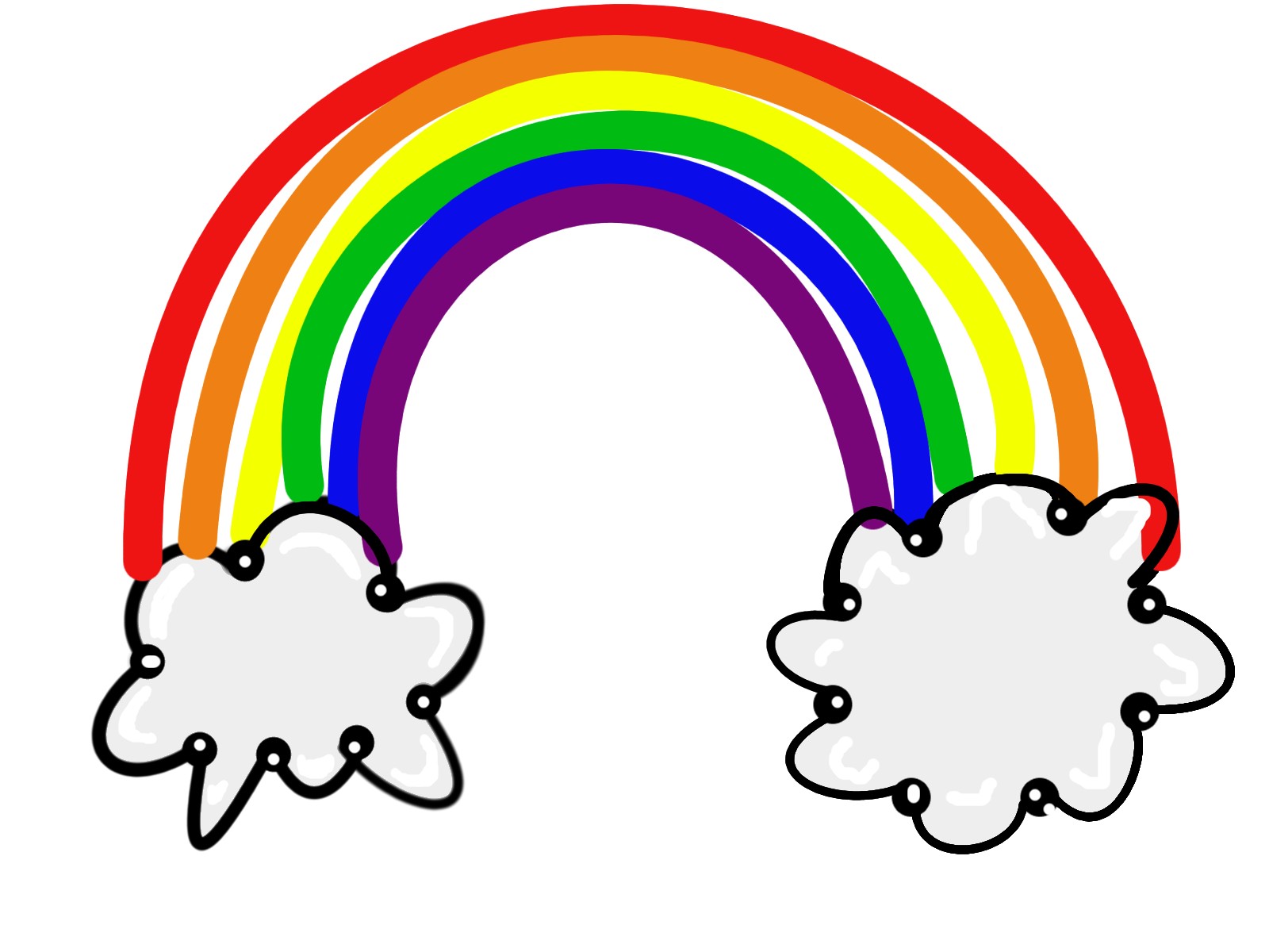Rainbow clipart clipart cliparts for you