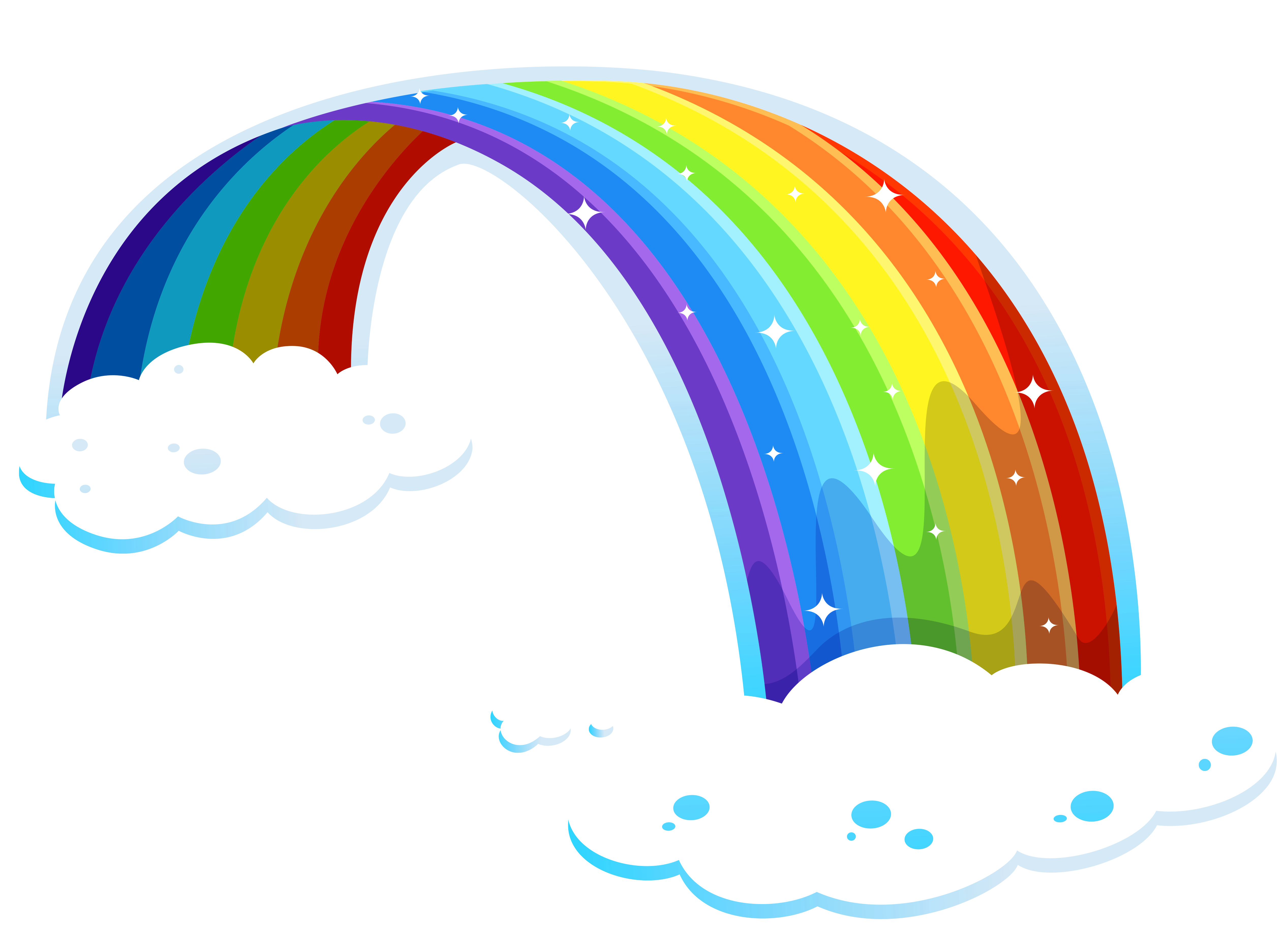 6+ Rainbow Clipart - Preview : Just Rainbows Cut | HDClipartAll