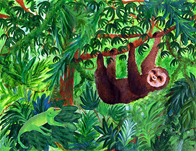 Rainforest Clip Art. Rainfore - Rainforest Clip Art