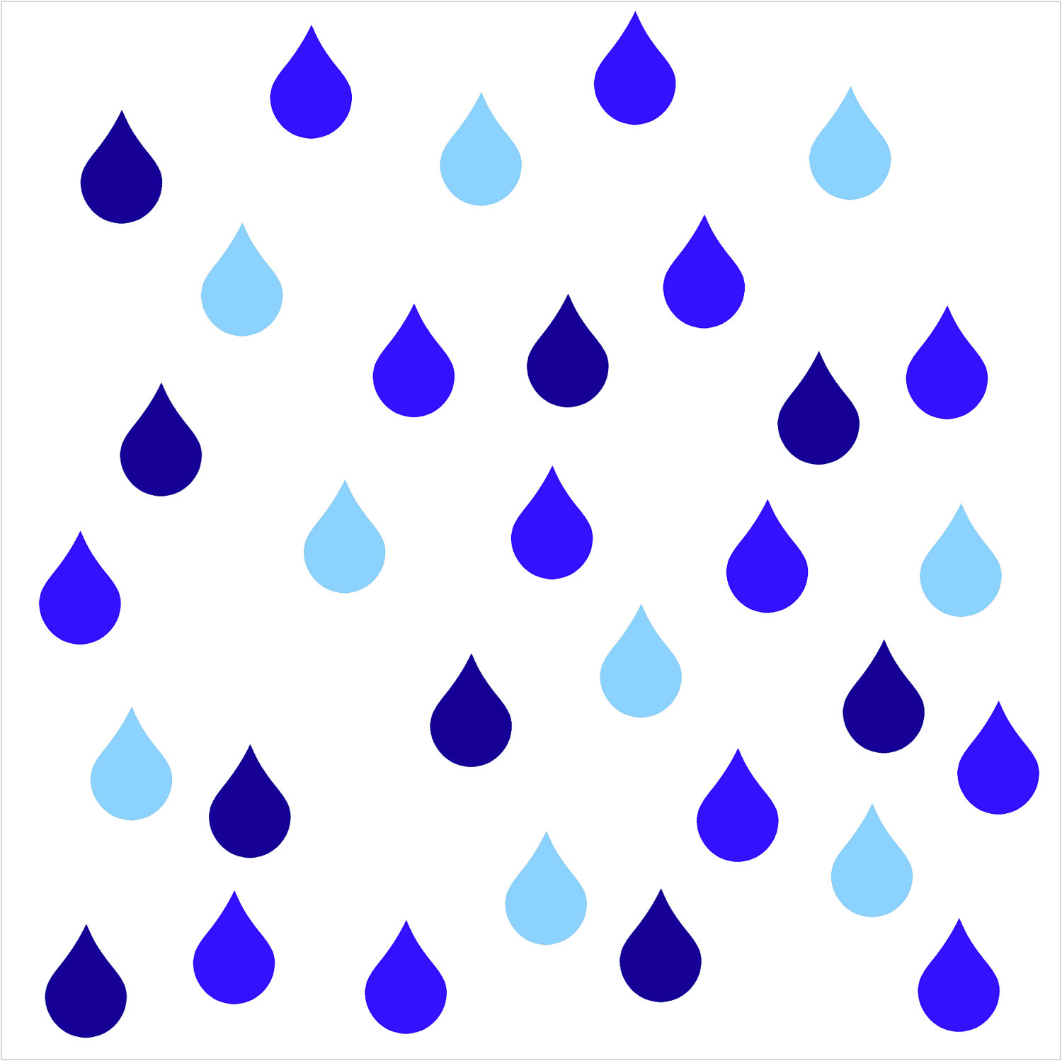 Raindrops Background Clipart 