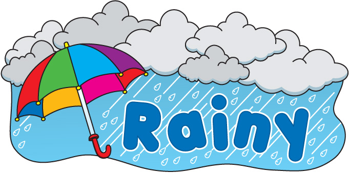 Rainy Weather Clip Art - Rainy Clipart