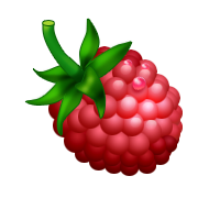toppings - Raspberries Clipart