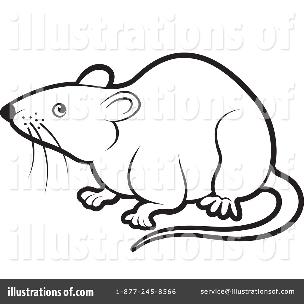 Rats Clipart Black And White Royalty Free Rf Rat Clipart