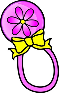 rattle clipart - Baby Rattle Clipart