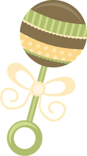 Rattle Clipart - Baby Rattle Clipart