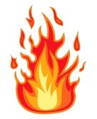 Fire flames clipart free .